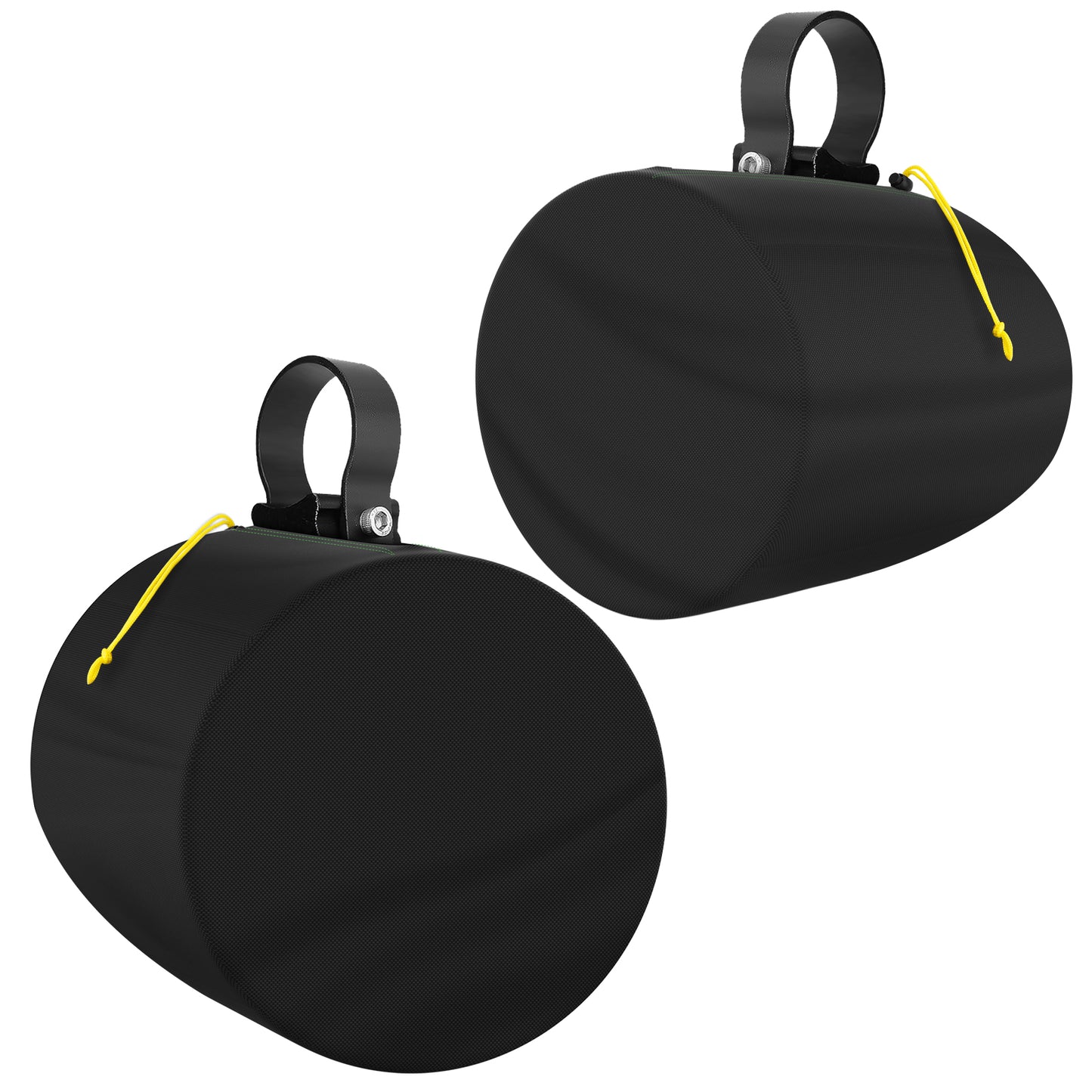 2 Packs Boat Speaker Cover, 800D Oxford Cloth Marine Wakeboard Tower Speaker Cover Waterproof, UV Resistant, Dustproof