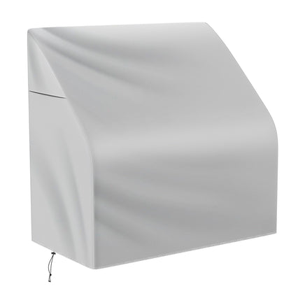 Yexcend Waterproof Boat Swing Back Seat Cover, 600D Marine Grade Polyester Canvas Swingback Cooler Seat Cover,Grey(20" Dx 36" W x 36" H)